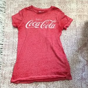 Red Coca Cola shirt